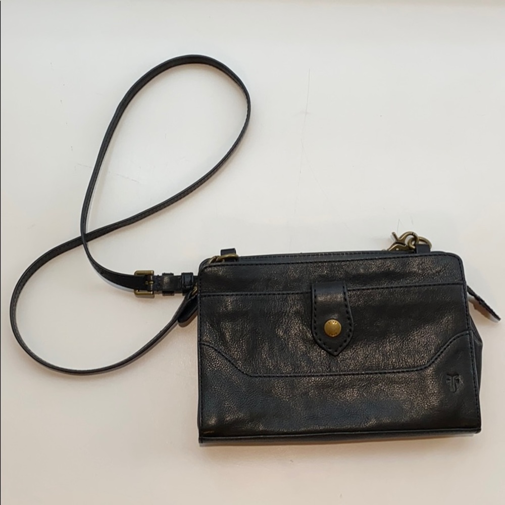Frye Black Crossbody Purse